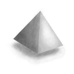 attempt to shade a pyramid